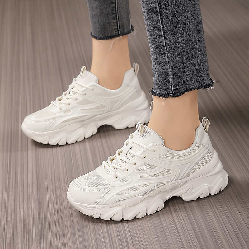 รองเท้าผ้าใบผู้หญิง Platform P - Luxury Lifestyle Fashion บทวิจารณ์และราคา