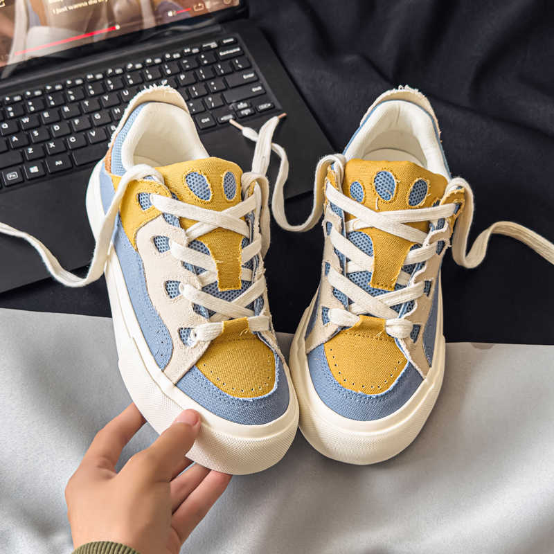 รองเท้าผ้าใบพื้นหนาสำหรับผู้ชา - Luxury Lifestyle Fashion บทวิจารณ์และราคา
