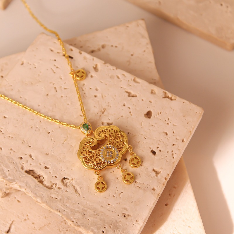 วินเทจสไตล์จีน Peaceful Long L - Luxury Lifestyle Fashion บทวิจารณ์และราคา