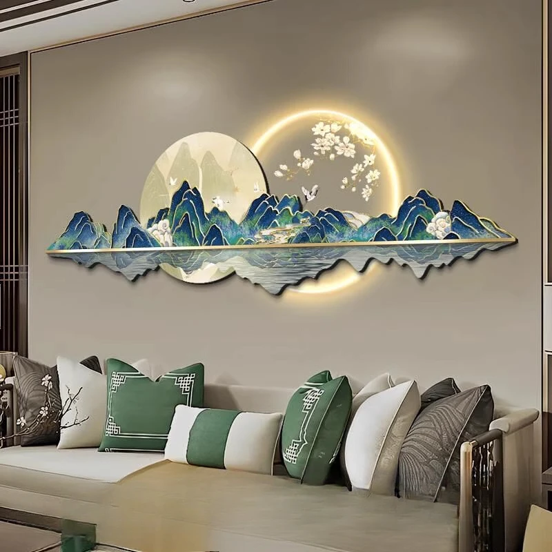 นาฬิกาแขวนผนังสไตล์จีน LED หรู - Luxury Lifestyle Fashion บทวิจารณ์และราคา