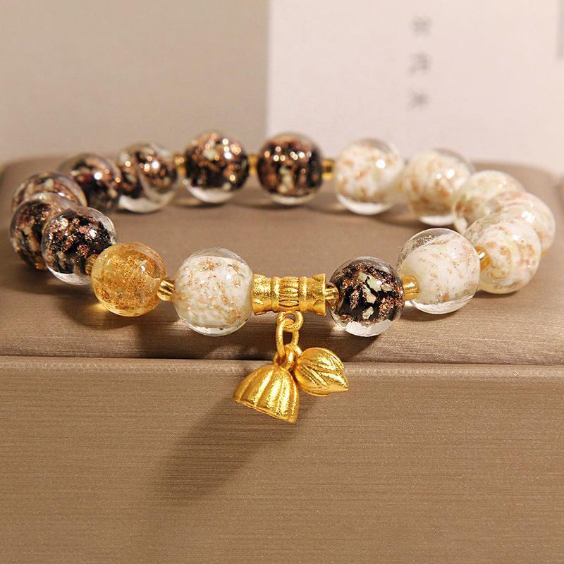 จี้สร้อยคอรูปทรายทองเรืองแสงสี - Luxury Lifestyle Fashion บทวิจารณ์และราคา