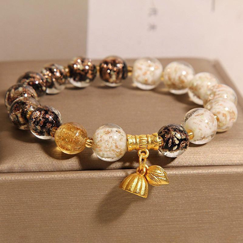 จี้สร้อยคอรูปทรายทองเรืองแสงสี - Luxury Lifestyle Fashion บทวิจารณ์และราคา