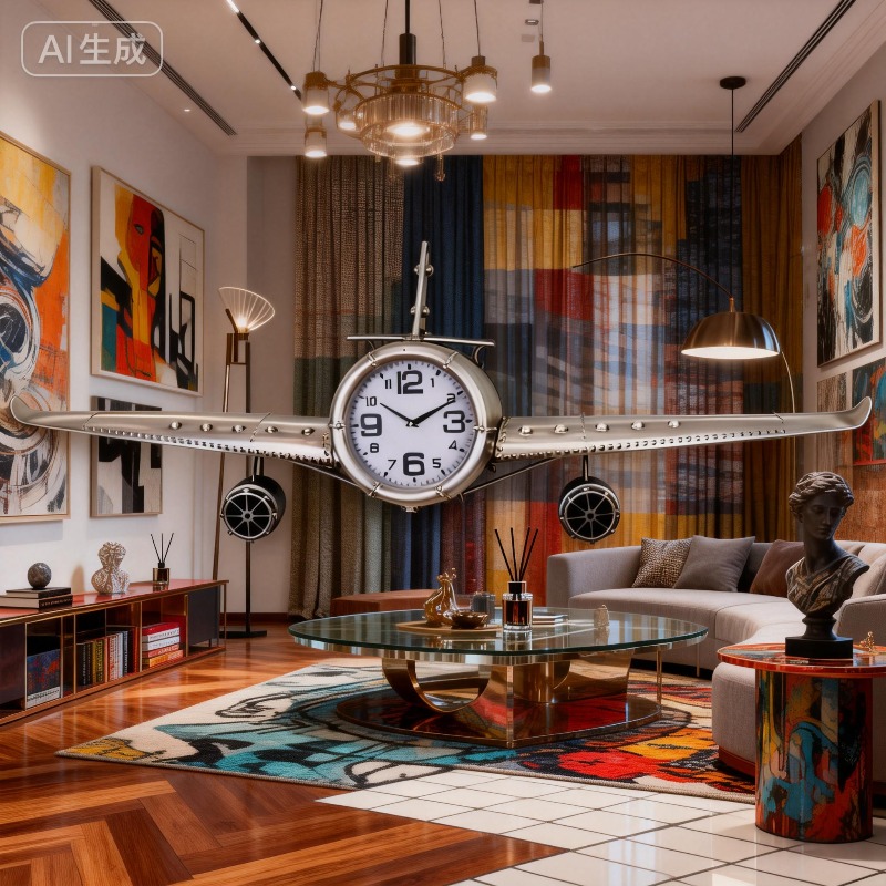นาฬิกาแขวนผนังห้องนั่งเล่นแบบเ - Luxury Lifestyle Fashion บทวิจารณ์และราคา
